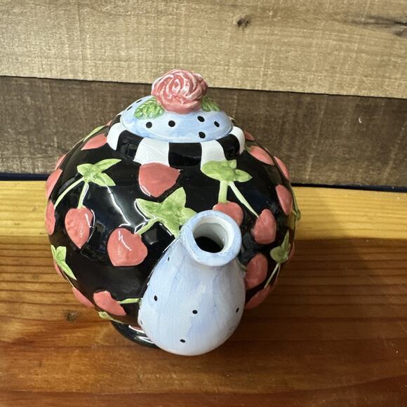 Teaberry Teapot In Box House Of Loyd - Picture 4 of 9